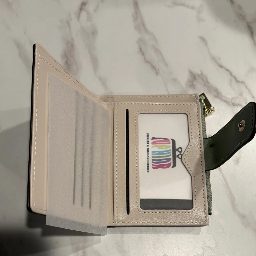 Floral Bifold Wallet for Women RFID Blocking Soft PU Leather New